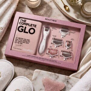 NIB The Complete Glo Microneedling Tool Set by BeautyBio Spa Gifts